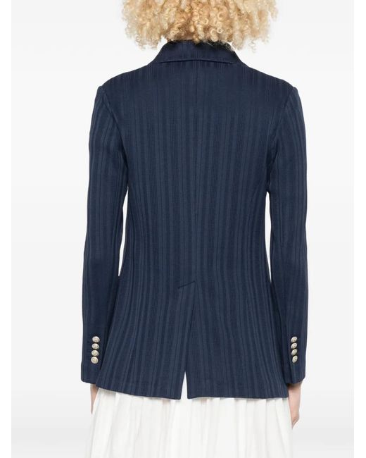 Circolo 1901 Blue Double-Breasted Blazer