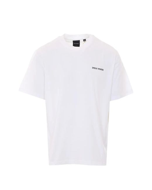 Daily Paper White Chain Print T-Shirt for men