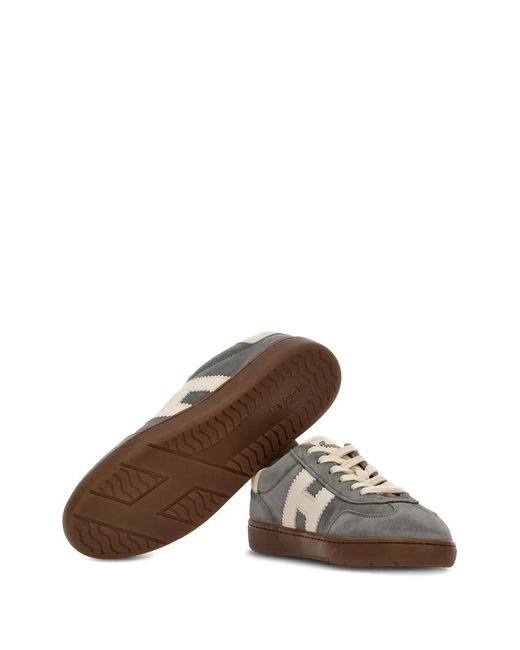 Hogan Brown Cool Sneakers