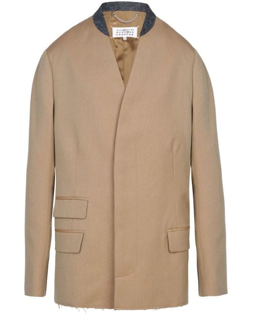 Maison Margiela Brown Wool Jacket