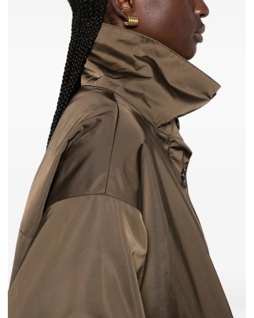 Marc O' Polo Brown Elasticated-Hem Jacket