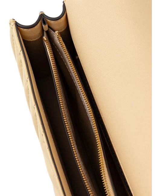 Pinko Natural Mini Love One Chevron Cross Body Bag