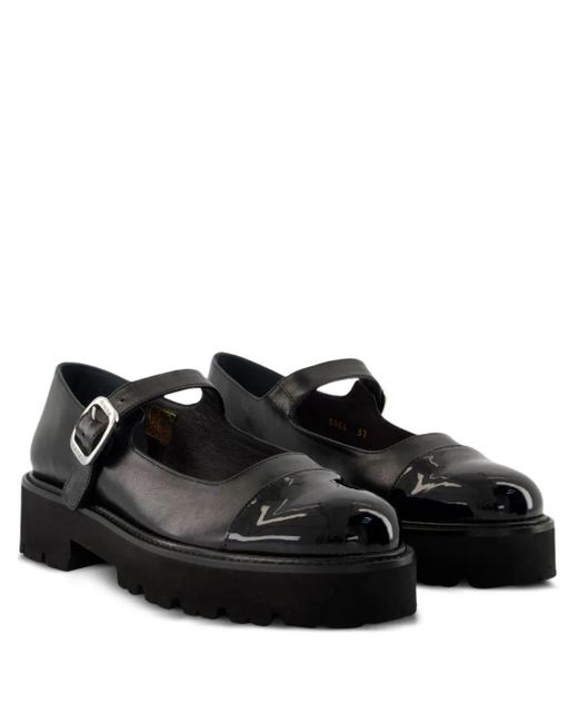 CAREL PARIS Buckle-strap Platform Loafers Black