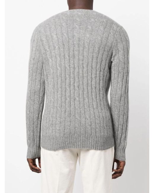 Polo Ralph Lauren Gray Sweater for men