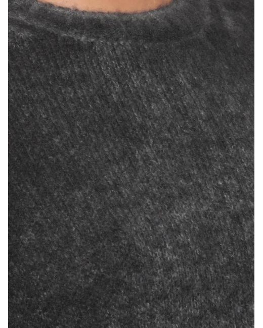 Avant Toi Black Long-Sleeve Sweater