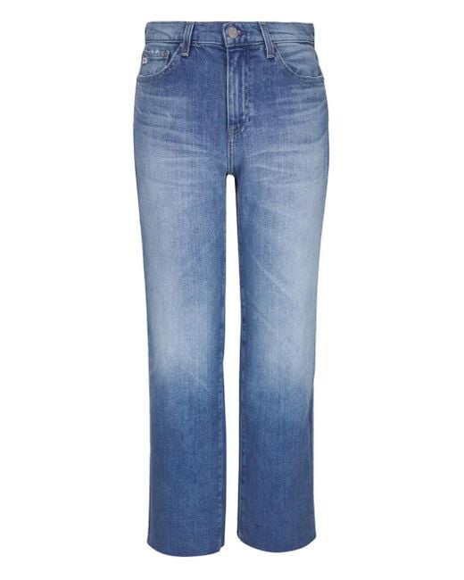 AG Jeans Blue Jean À Patch Logo
