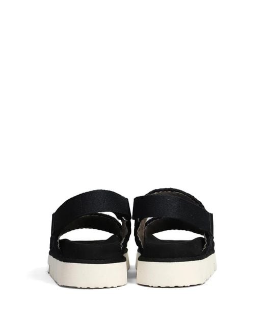 Mou Black Bio Sandals