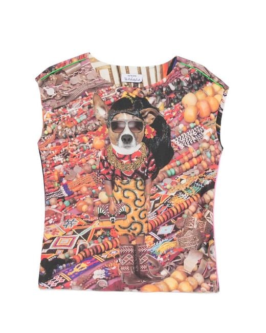The Artistylist Pink T-Shirt À Imprimé Graphique