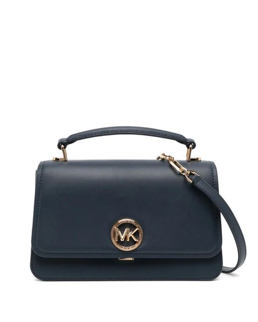 Borsa A Mano Delancey di Michael Kors in Blue
