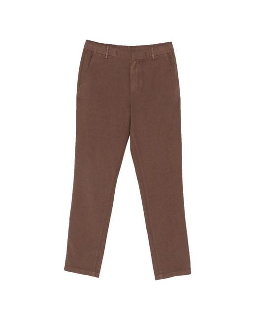 Teleria Zed Brown Bruce Trousers for men