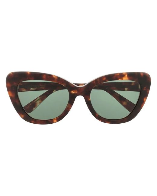 Undercover Brown Tortoise-Shell Cat-Eye Sunglasses