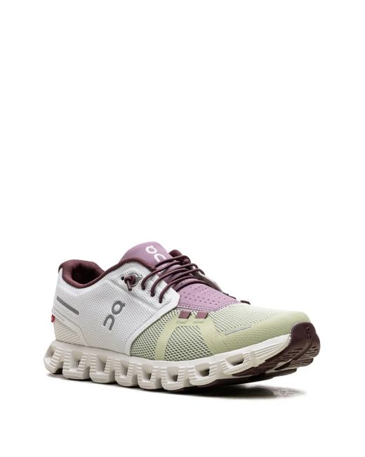 On Shoes Gray Cloud 5 "Ice/Haze" Sneakers
