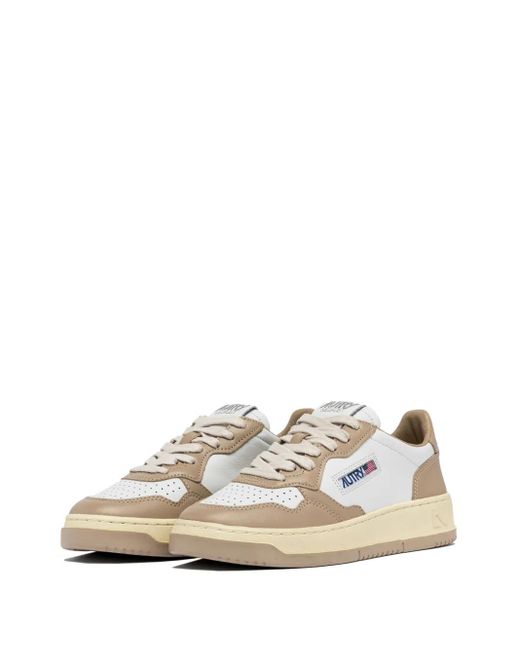Autry White Medalist Trainers
