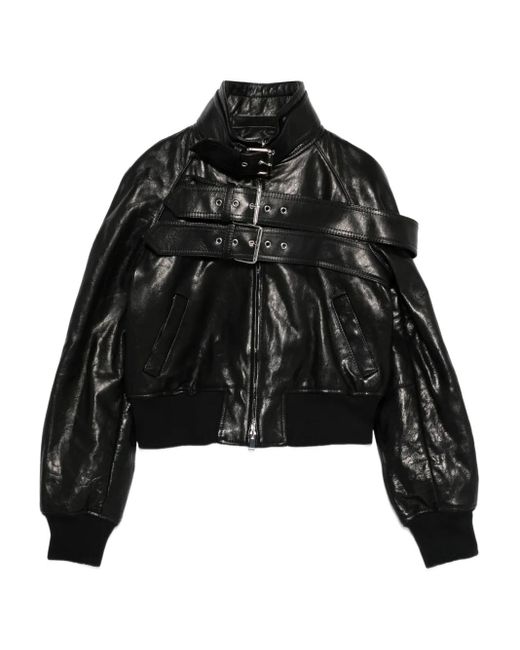 Alexander McQueen Black Skull-Print Long-Sleeve Shirt