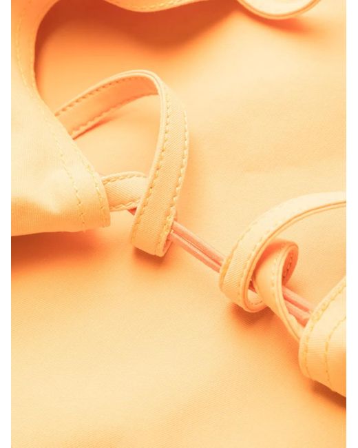 Jacquemus Orange 'la Robe Bikini' Dress