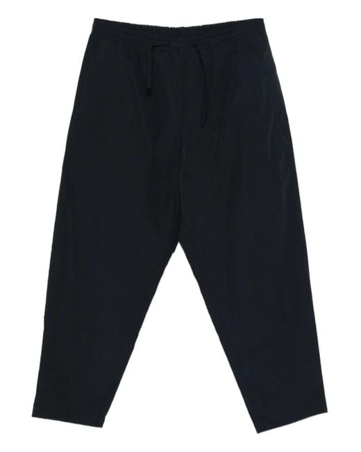 YMC Blue Alva Skate Drawstring Trousers for men