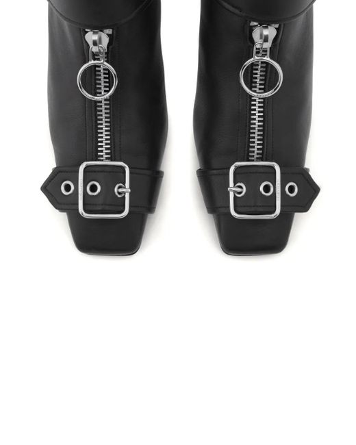 Courreges Black Mules & Clogs
