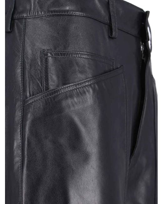 Nili Lotan Gray Panelled Trousers