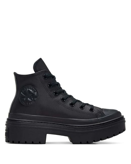 Converse High-Top Sneakers Met Chunky Zool in het Black