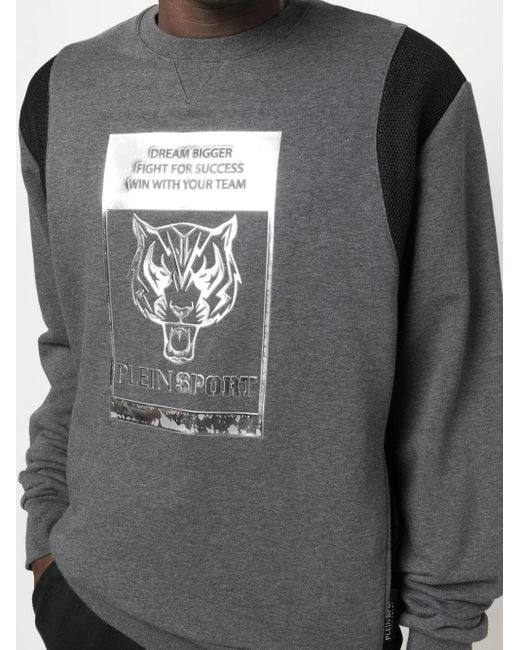 メンズ Philipp Plein タイガー スウェットシャツ Gray