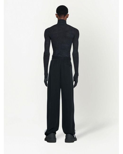 メンズ Balenciaga X Adidas ワイドパンツ Black