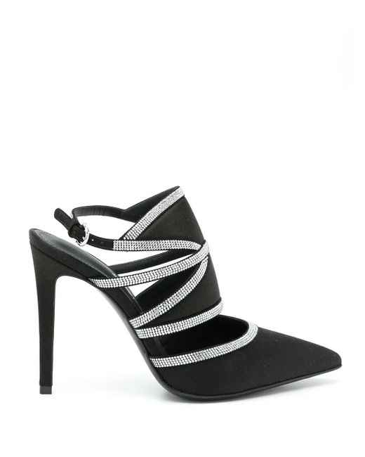 Zapatos Delianne con tacón de 115mm Ferragamo de color Black