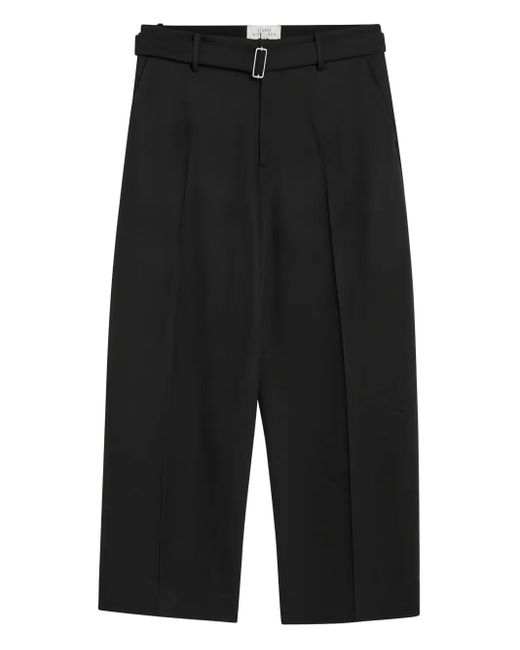 メンズ Studio Nicholson ウールブレンド パンツ Black