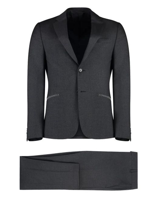 Costume En Laine Zegna pour homme en coloris Black