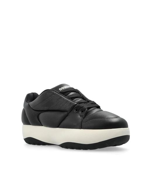 Zapatillas acolchadas DSquared² de color Black