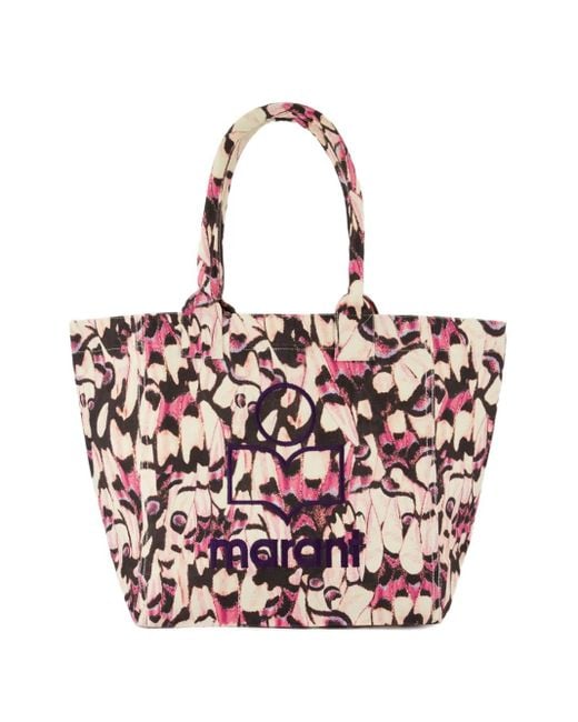 Isabel Marant Pink Small Yenky Tote Bag
