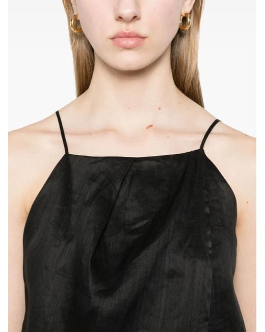 Max Mara Black Summer Top