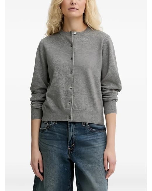 Levi's Gray Buttoned Cardigan