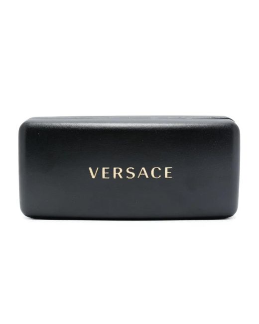 Versace Natural Rectangle-Frame Sunglasses for men