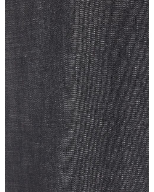 Dusan Gray Wide-Sleeve Coat