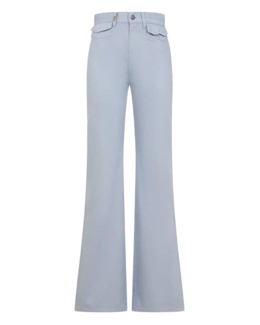 Chloé ハイライズ フレアジーンズ Blue