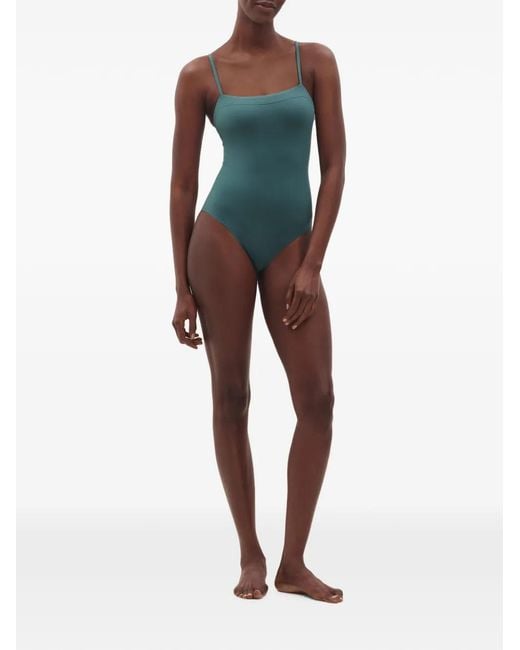 Eres Green Aquarelle Swimsuit