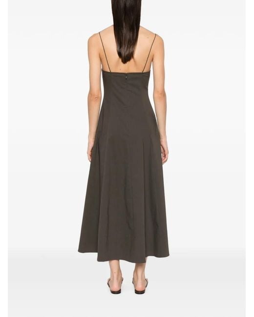 St. Agni Multicolor Cami Panelled Midi Dress