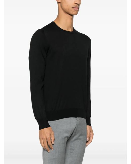 Tagliatore Black Sweaters for men