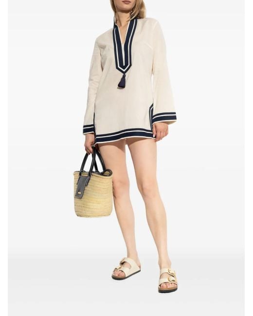 Tory Burch Natural Tunics