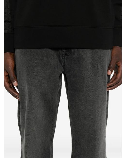 Daily Paper Jeans mit Logo-Patch in Gray für Herren