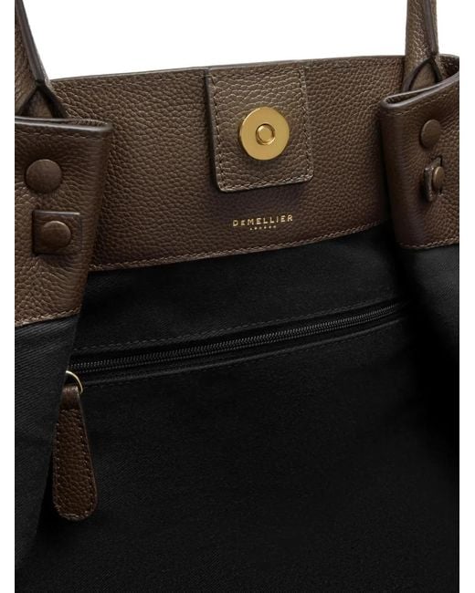 DeMellier London Brown Large The New York Leather Tote Bag