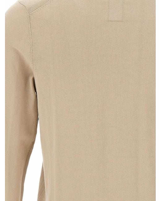 Diktat White Zip-Front Ribbed Cardigan for men