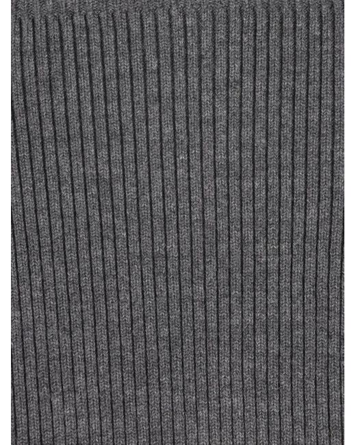 Givenchy Ribgebreide Mini-Rok in het Gray