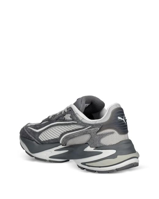 PUMA White Rs Panelled Chunky Sneakers for men