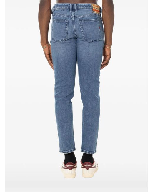 DIESEL Blue Jean 1979 Sleenker À Effet Délavé Clair for men