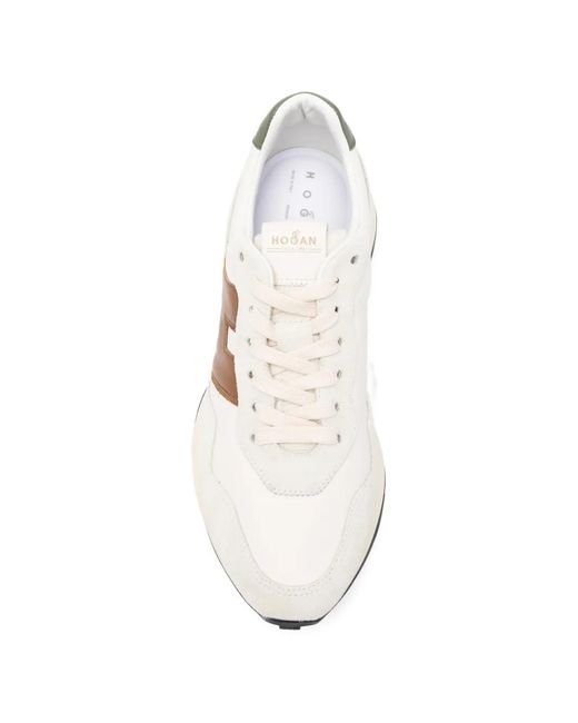 Hogan White H601 Sneakers for men
