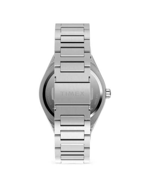 Timex Gray Q Gmt 38Mm Watch for men