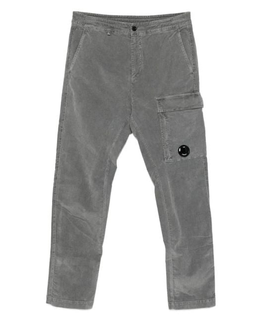 メンズ C P Company ポケットディテール カーゴパンツ Gray