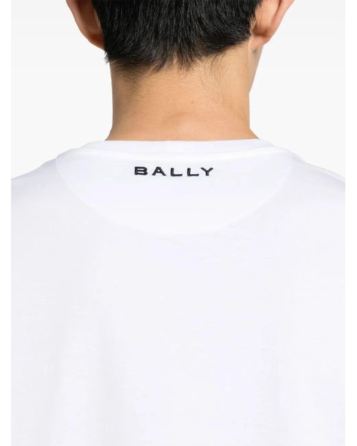 Bally White T-Shirts And Polos for men