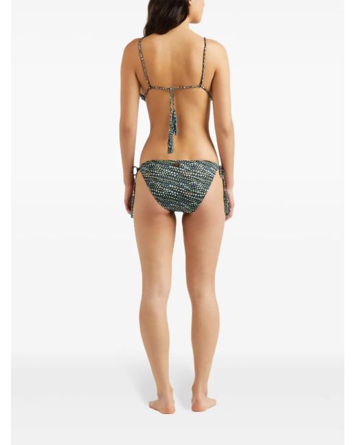 Vilebrequin Black Pearl-Embellished Bikini Bottoms